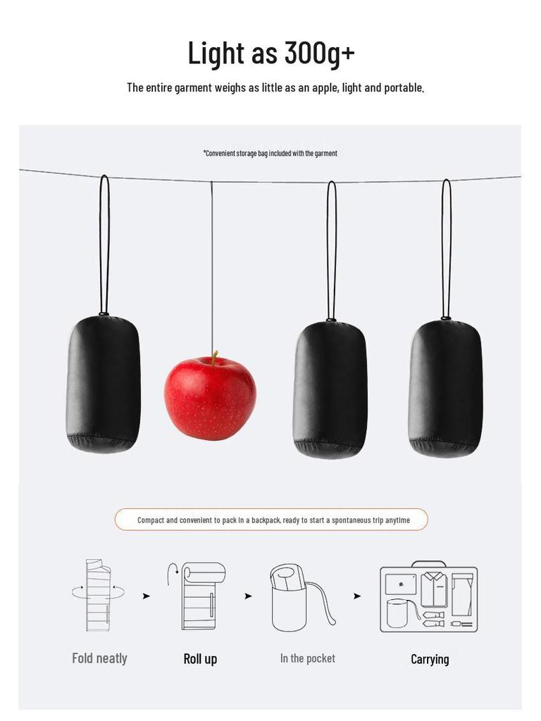 Men's 2024 Autumn/Winter Lightweight Luxury Down Vest with Stand-up Collar