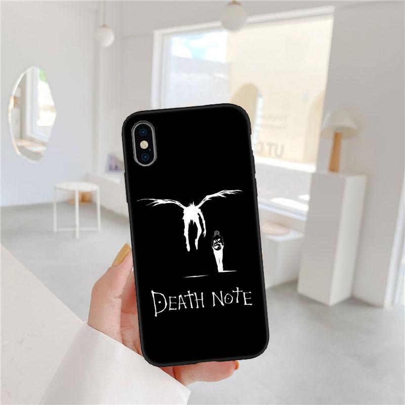

LO30 Death Note Soft Shell Phone Case for Samsung Galaxy Note 10 20 S23 S24 S25 Ultra FE Plus Edge Lite A02S A35 A07 A17 Galaxy S25 FE
