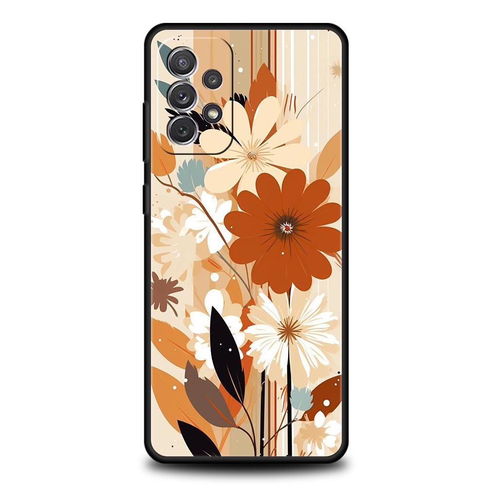 Sunflower Phone Case For Samsung Galaxy A17 A07 A55 A35 A25 A15 A05s A33 5G A31 A23 A21s A13 A41 A73 A53 A51 A71 A03s S10 Cover