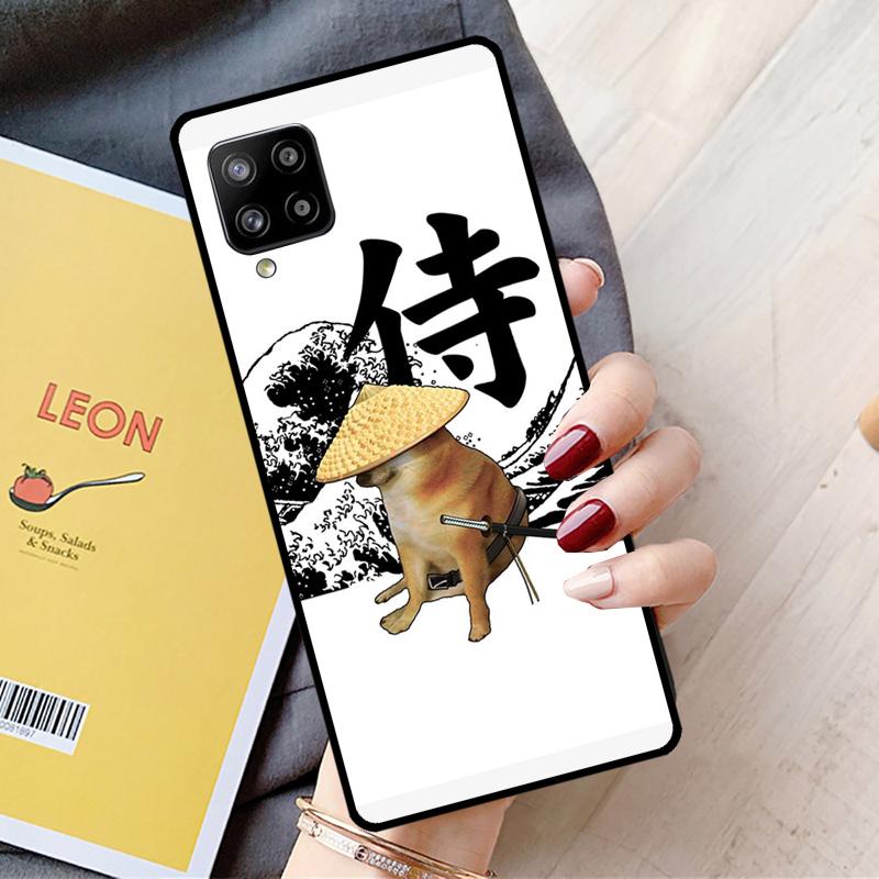 Cheems Doge For Samsung Galaxy A15 A35 A55 A36 A56 A26 A16 A22 A32 A52 A54 A34 A53 A33 A13 A06 A05 Case