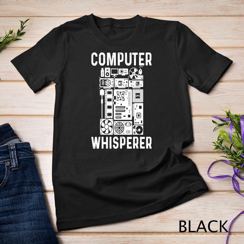 Funny Computer Geek Tech Nerd Gift Men Women Cool Support T-Shirt Unisex T-shirt
