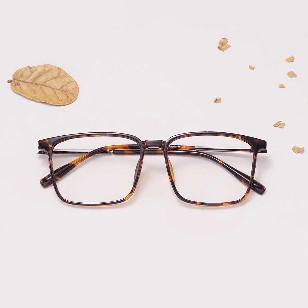 New TR90 Ultralight Full Rim Square Eyeglass Frames Men Women Vintage Anti Blue Light Myopia Eyewear For Prescription Lenses
