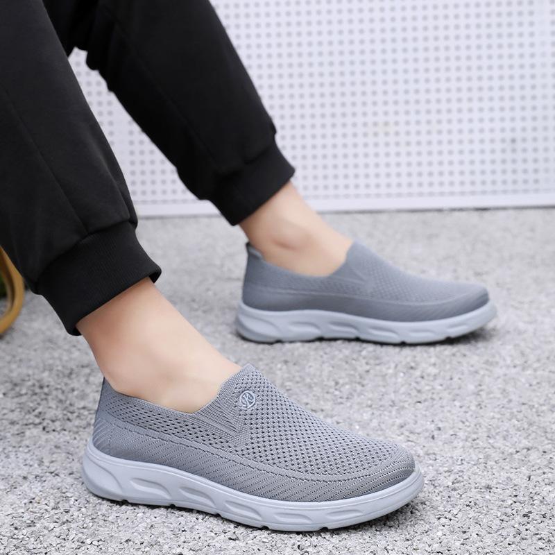 Fashion Old Beijing Cloth Shoes, 2015 Men's Summer Mesh Single-leg Dad Shoes, Middle-aged and Elderly Sneaker Casual Shoes