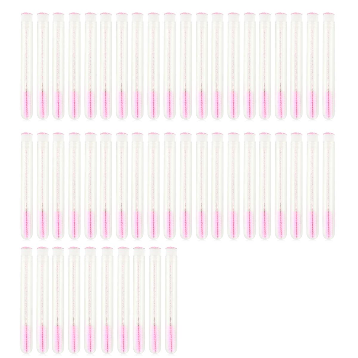 

50pcs Reusable Eyelashes Brush Tube for Eyelash Extension Disposable Mascara Wands Eyebrow Brush Applicator EyeLash Brushes