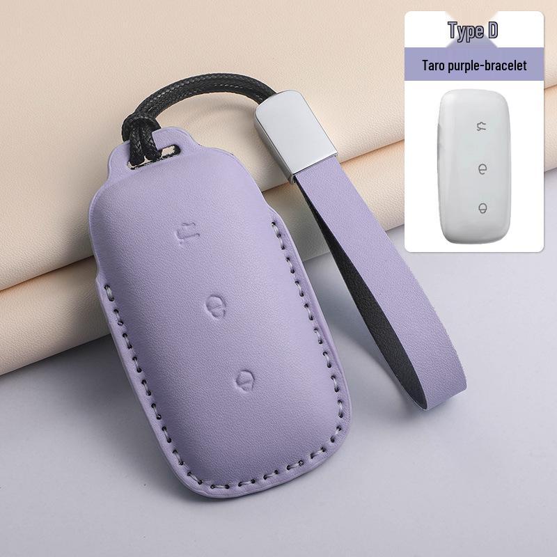 Geely New Galaxy Starship 7 EM-i Macaron Green Key Case with Buckle for L6L7 e5 e8 Cars