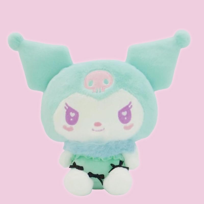 

Nakajima Corporation Corporation) sanrio characters mint angel Kuromi stuffed toy S 202468-24 H22×W27×D10cm