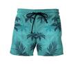 Men's 3D Turkey Head & Banana Print Swim Shorts
