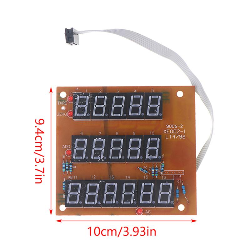 Elektronische Waage Zubehör Anzeigebildschirm Leiterplatte LED LCD Elektronische Waage Plattformwaage LCD Digitalanzeigebildschirm