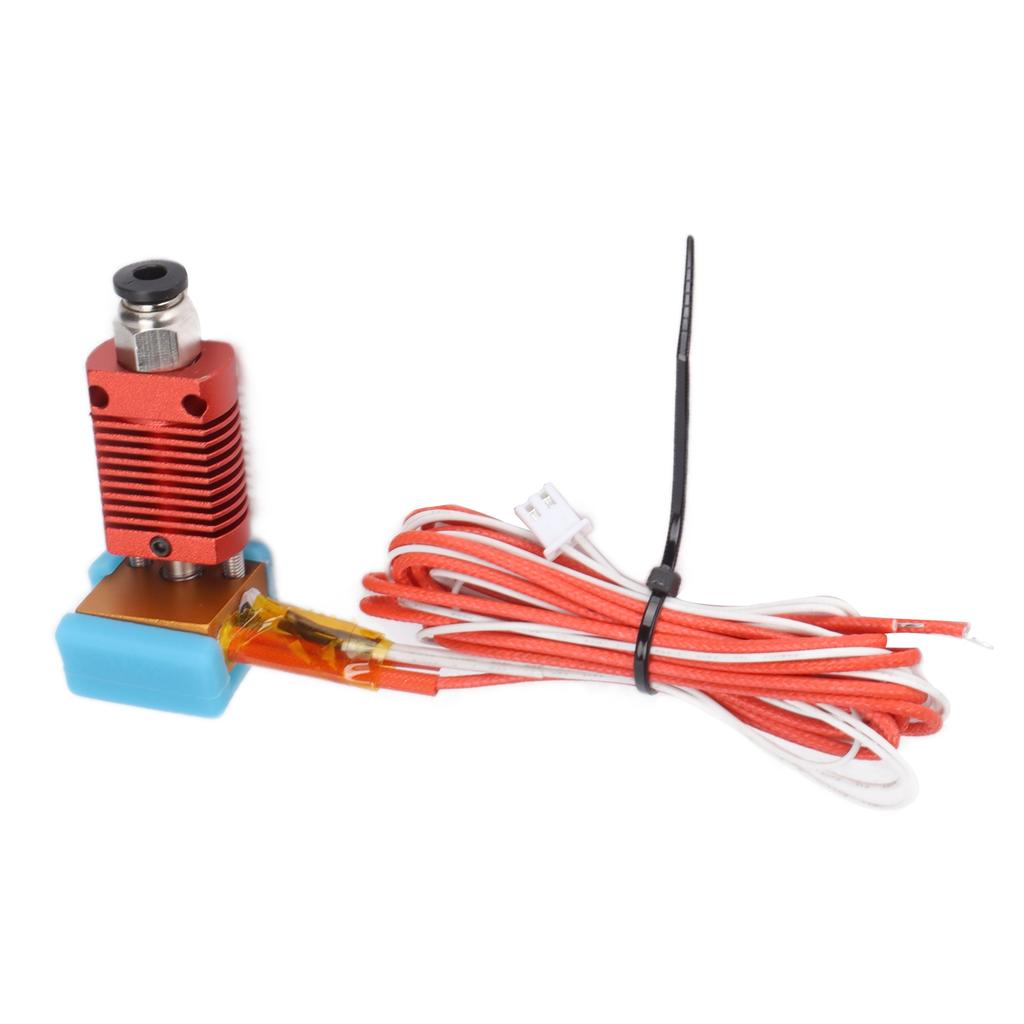 Extruder Hotend Kit Corrosion Resistance Rugged 0.4mm Needle 3D Printer Accessories 12V 24V 40W