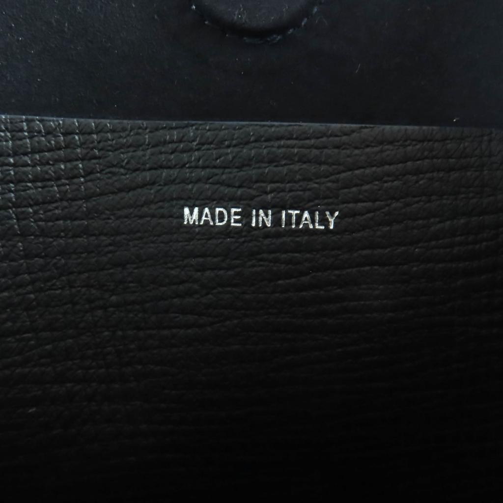 Excellent STUDIO NICHOLSON Tote Bag DOUBLET TYPE2 PALMELLATO black leather Women Used