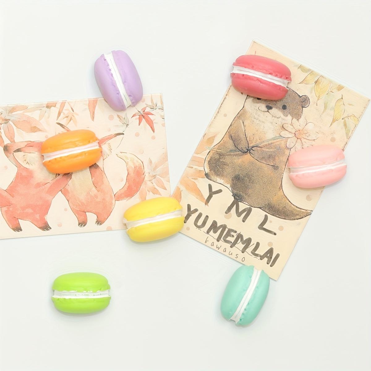 

7 шт./набор Магнит на холодильник Японский макарон Мини-магнит на холодильник Цветной магнит Декоративное украшение для дома Украшение для кухни