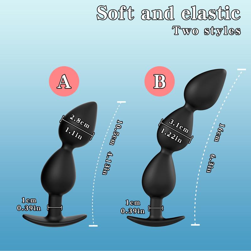 Hot Selling Wearable Anal Plugs With Steel Balls Analplug Buttplug Butplug Fake Dildo For Women Men Anal Beads Adult 18 +Sextoys