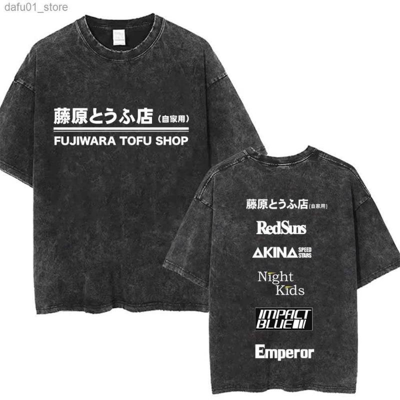 Naruto Sage of Six Paths T Shirt Magatama Vintage Acid Wash Streetwear Oversized Retro Anime Graphic Cotton Women Tees Clothing