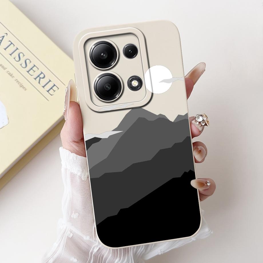 Für Xiaomi Redmi Note 13 Pro Plus Handyhülle Weiche Matte Silikon Hülle Redmi Note 13 Pro Note13 4G 5G Funda Cartoon Rückseite