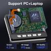 4.3 Inch Digital Microscope 1080P 50-1000x Coin Microscopio 2000mAh Soldering Microscope for Electronics Repair PCB PC Laptop