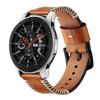 20mm Echtes Leder Uhrenarmband mit handgenähten Kanten für Samsung Galaxy Watch Active