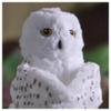 IKEA Plush Hand Puppet Snowy Owl White 25cm M50576896 SKOGSDUVA