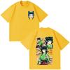 Hip-hop Style Summer Short Sleeve Casual Trendy T-shirt Printed with Patterns from the Anime The Apothecary Diaries T-shirt