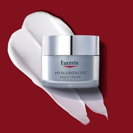 Eucerin Hyaluronic 3X Night Cream 50ml (+ Concentrate 5ml + Epiceline 7ml)