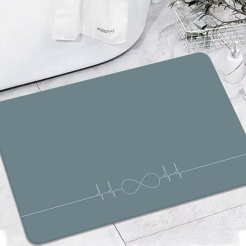 The new type of diatomaceous earth anti slip foot pad is simple, beautiful, easy to maintain, absorbent and anti slip