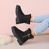 Women Thick Plush Snow Boots Trend Winter Non-slip Boots Woman Outdoor Keep Warm Cotton Shoes Comfortable Platform Ankle Booties