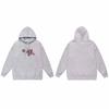 Mens Oversized Hooded Sweatshirt With Ape Head Print Heavyweight Cotton Long Sleeve Pullover Daily Wear