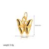 Exquisite Waterproof Moon Star Sun Evil Eyes Pendant for Women Charms Gold Color DIY Accessories Stainless Steel Jewelry