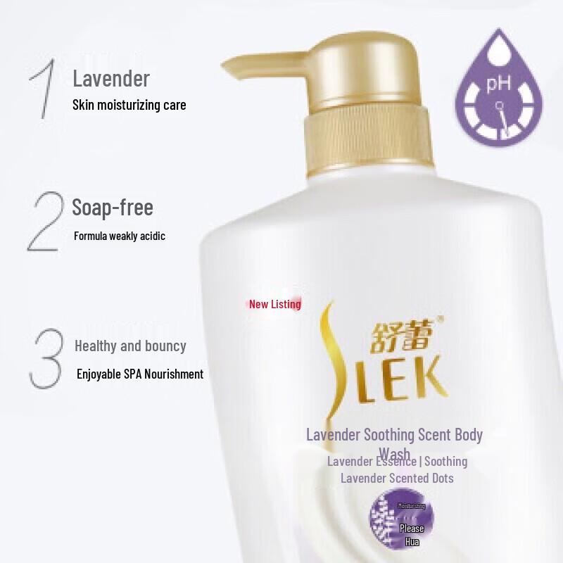 SLEK Long-lasting Lavender Soothing Shower Gel