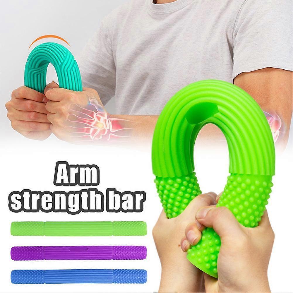 Massage Resistance Bar Full Body Relaxation Arm Strength Training Durable TPE Material Anti Slip Grip Enhanced Flexibility Home Gym Equipment