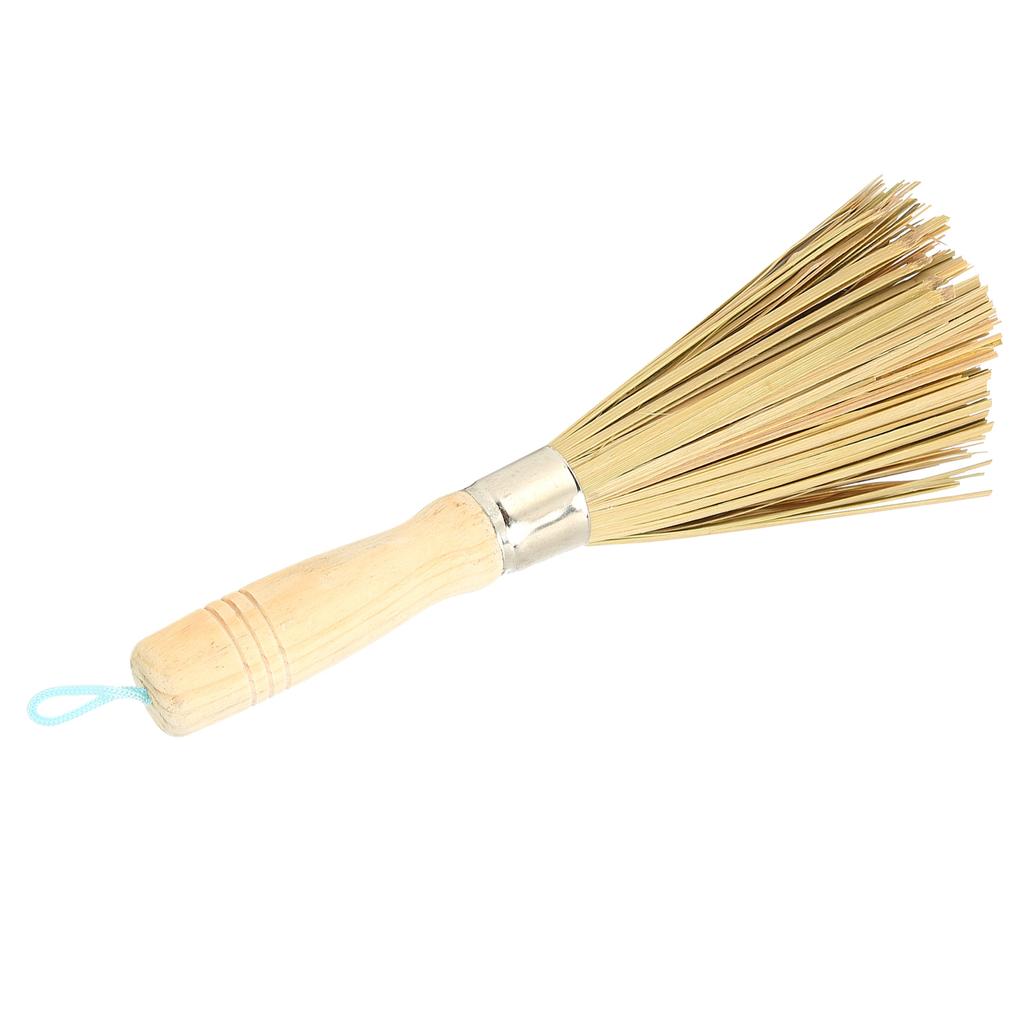 Bamboo Pot Brush Natural Bamboo Clean Cleaning Whisk Material Environmental Protection Kitchen Pan Brush for Pots Bowls