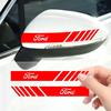 Nuevo 2026 Pegatina para Coche Pegatina de Coche Tiras que no se decoloran Espejo Retrovisor Para Ford Focus 2 3 MK2 MK3 MK4 Kuga Fiesta Ecosport MONDEO F