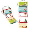 Christmas Self-adhesive Stickers Rolled Self-adhesive Decorative Envelopes Gifts Christmas Labels Holiday Atmosphere Supplies