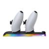 Twin Dock Charger Rack Dock Station Stand Holder Bracket Suitable For Slim Gaming Controller Gamepad Wireless Joystick