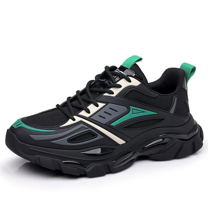 

Men s Shoes New Old All-matching Fashionable Height-increasing Black Platform Breathable Running Casual Sneakers 39 чёрный