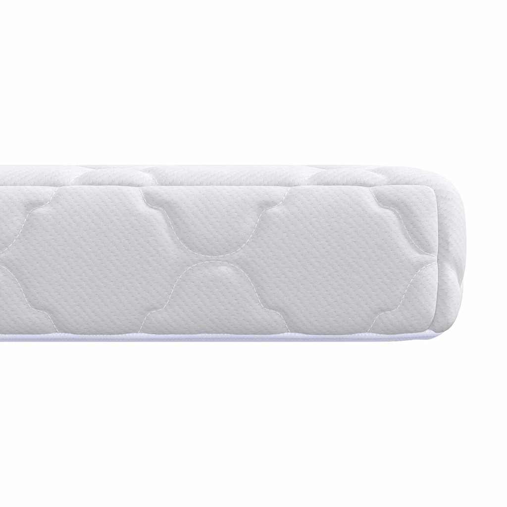 Foam Mattress Breathable Quilted Topper for Superior Back Support Firm Natural Coconut Fiber Jacquard Fabric Single Bed 60x120cm