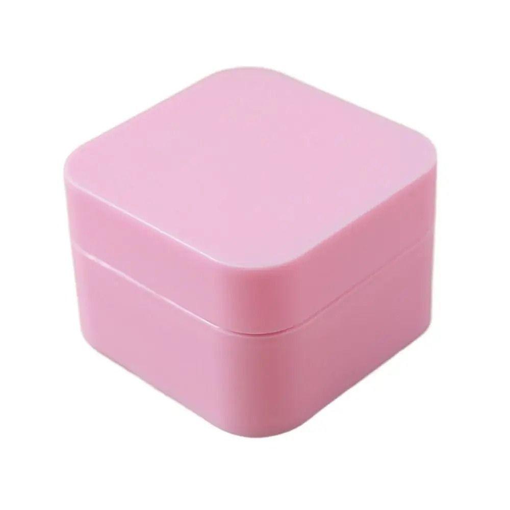 

Portable Cosmetic Plastic Box Vials Bottle Cosmetic Container Liquid Foundations Cosmetic Jars pink-5g