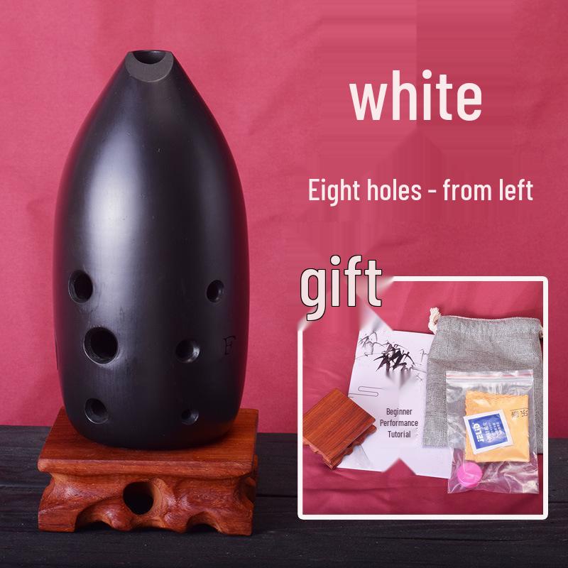 Ocarina with Pen Holder: Available in double-cavity ten-hole and eight-hole, perfect for beginners, students, children, adults, and professional use.