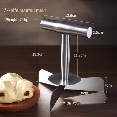 Dampfbrötchenschneider aus Edelstahl