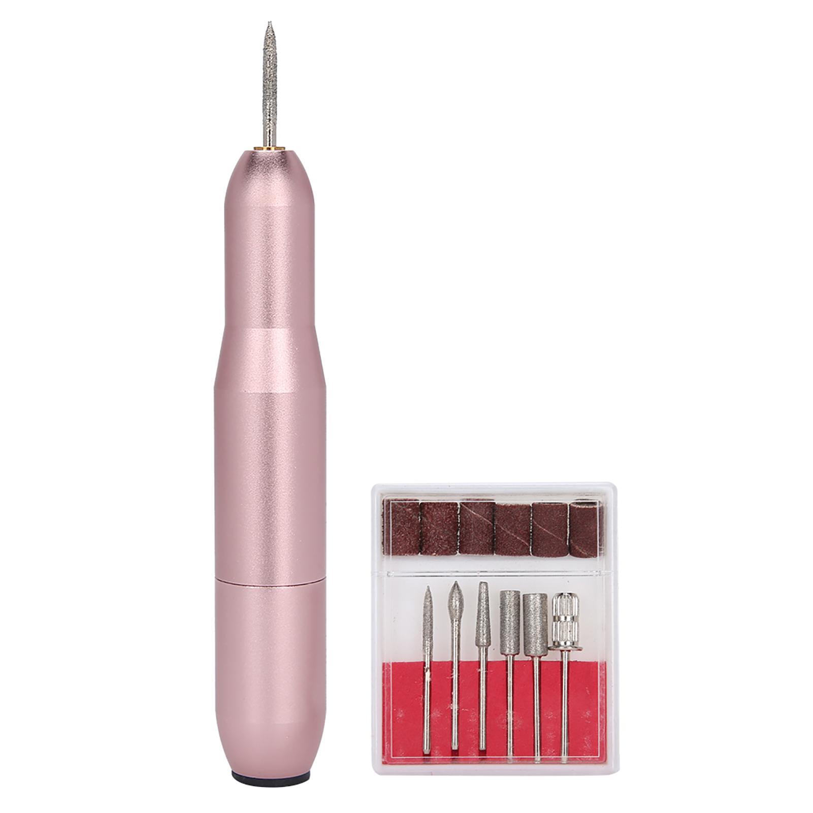 

15000 об/мин USB Портативная Электрическая Ручка-Машинка для Маникюра, Полировщик для Шлифовки Ногтей