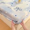 Flannel Bed Sheet Winter Warm Plush Fitted Sheet Soft Mink Cashmere Bed Linen Mattress Cover Elastic Bedspread