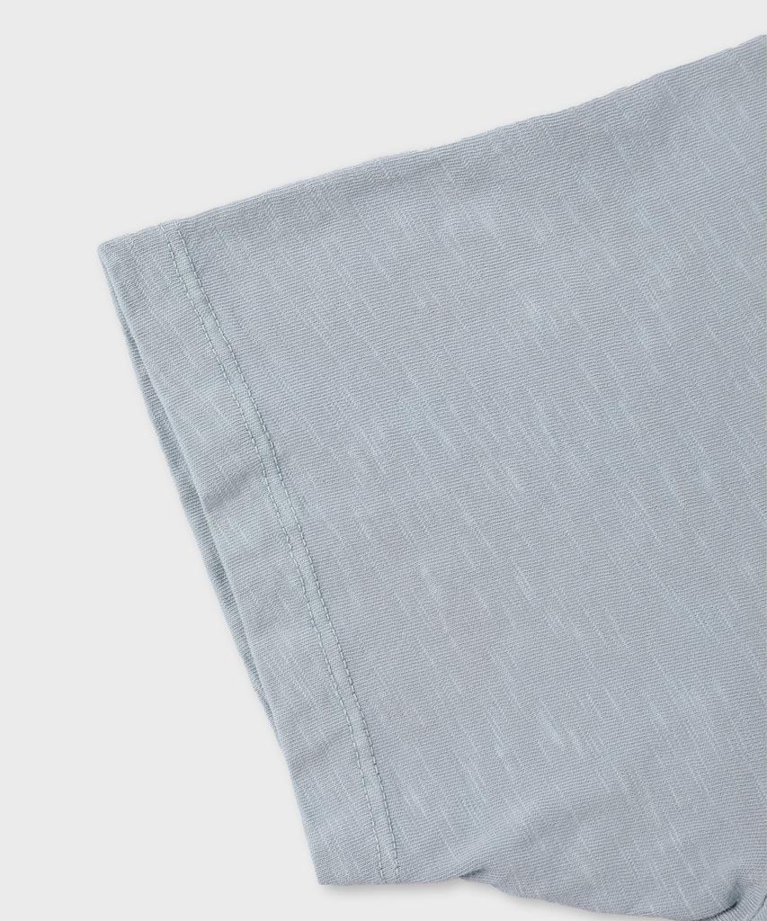 PANICALE Garment-Dyed Pastel Collared T-Shirt 2 Colors