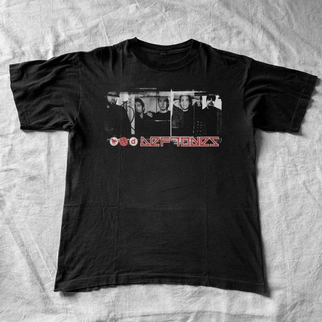Deftones Band New Black T Shirt T-Shirt Vintage Style Black Unisex S-5XL XXXL
