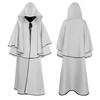 Halloween Děti Cosplay Plášť Středověký Bůh smrti Zavazování Kapuce Volný Celá délka Čistá barva Unisex Jeviště Představení Vtip