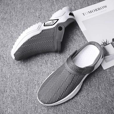 Men's 2025 New Slippers Men's Summer Non-slip Sports Half Slippers Ins Bag Head Hole Shoes Cool Slippers Casual