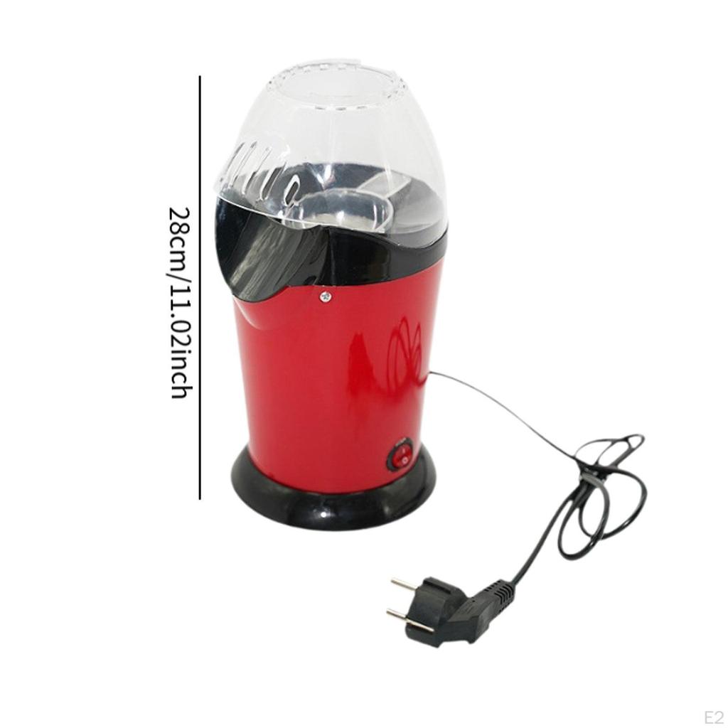 Air Popcorn Maker Automatic Quick Heat Mini Homemade Non Sticky Pot Electrical Machine