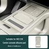 Wireless Charging Pad & Non-Slip Gear Shift Storage for NIO ES8: Fits 26 Models, Full Console Wrap Modification