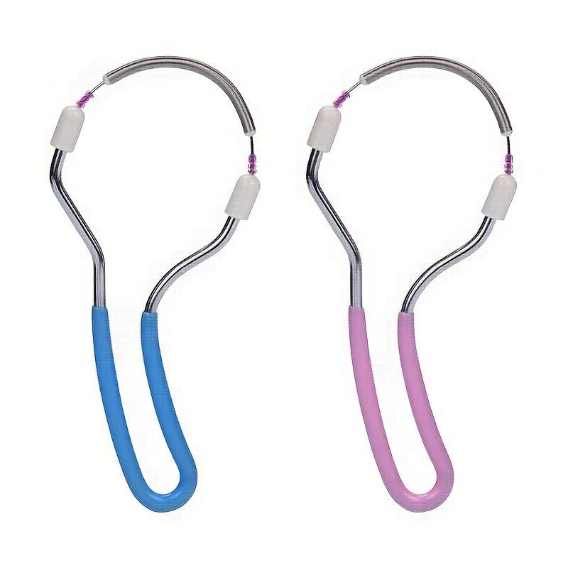 Spring-time Facial Hair Removal Lady, Portable, Manual Line Ejector for Removing Unnecessary Lips, Jaws, Mustache Roots, Neck and Side Burns, Blur