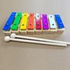 8-Tone Wooden Orff Sound Block: Children's Hand-Knocking Piano Music Teaching Aid for Kindergarten