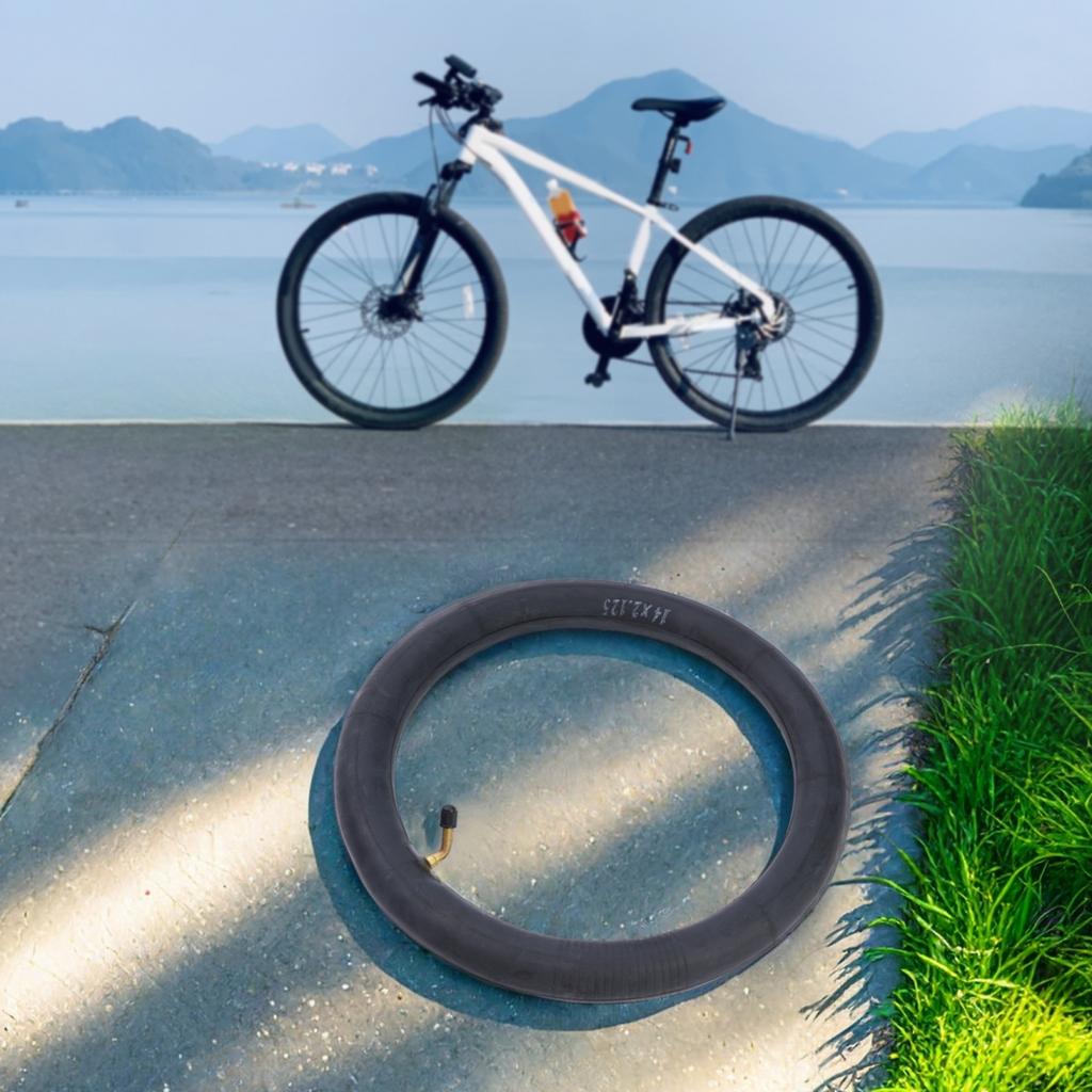 Installazione Facile 14x2 125 Camera d'Aria in Gomma per Monopattini Elettrici o Biciclette