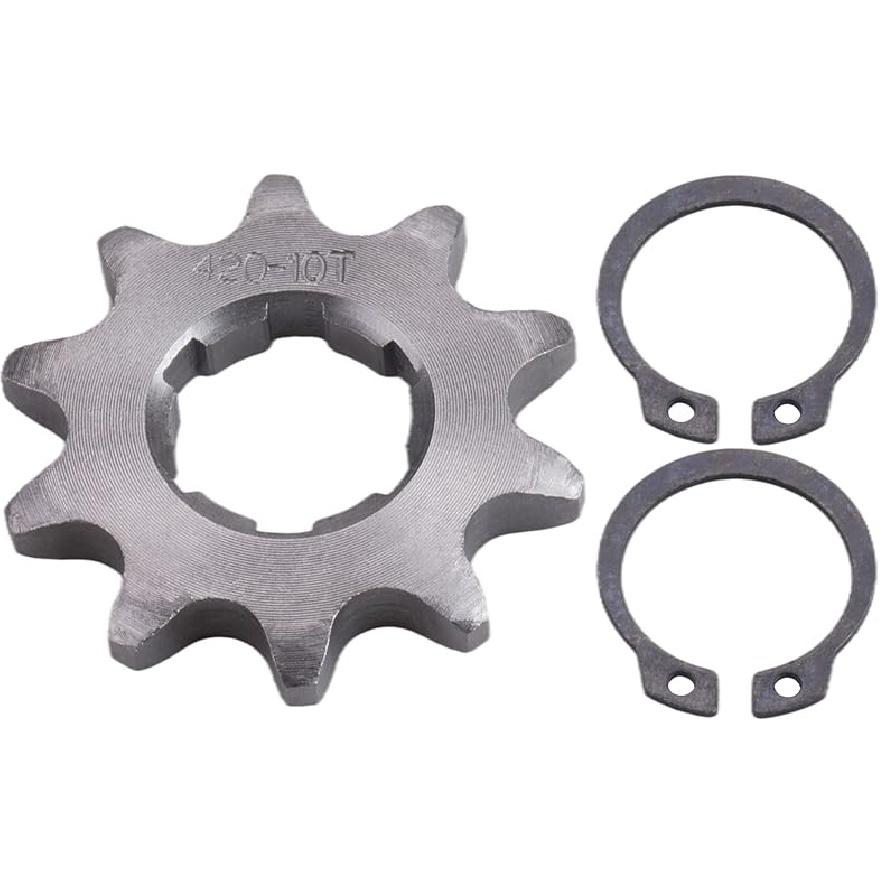 420-10T Sprocket Front Sprocket for Bike Dirt Pit Bike mini ATV 4-Wheeler Universal Motorcycle 1